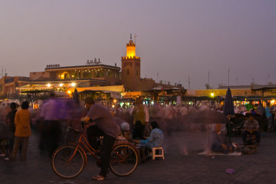 stucked in Djemaa El Fna