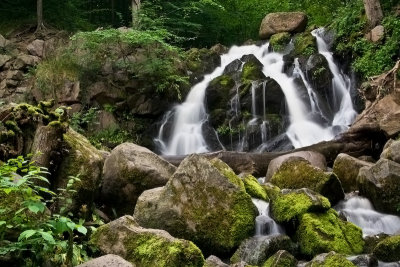 Bornholm's streams and waterfalls