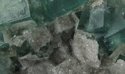 Fluorite/Quartz/Galena Detail