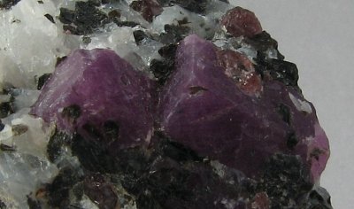 Corundum Ruby/Matrix Detail