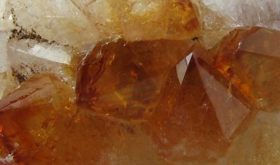 Quartz - Citrine Detail