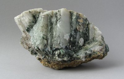Phlogopite on Calcite