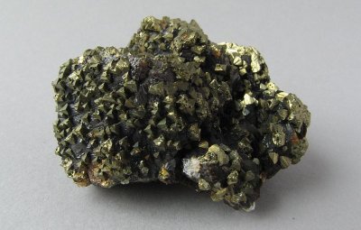 Chalcopyrite on Sphalerite