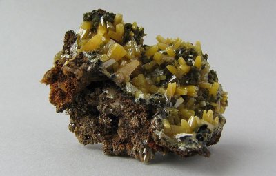 Wulfenite and Mimetite