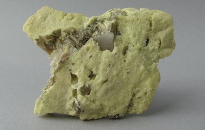 Anglesite in Sulfur