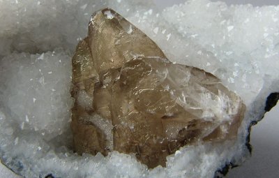 Calcite with Quartz Detail