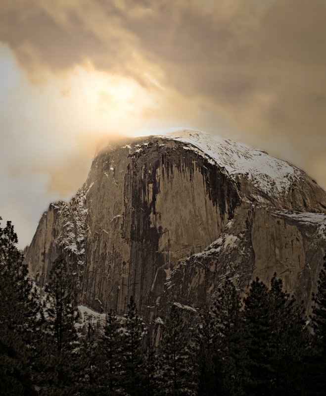 Half Dome...Carved by Ice 
