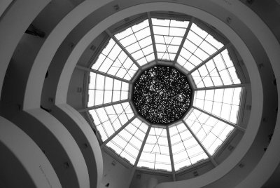 The rotunda at the Guggenheim