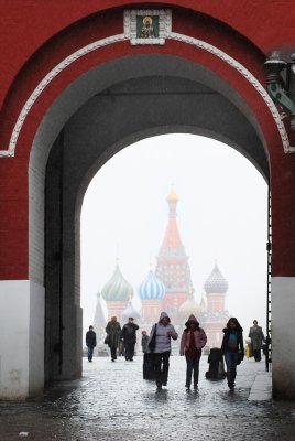 St. Basil cathedral, Red Square Moscow