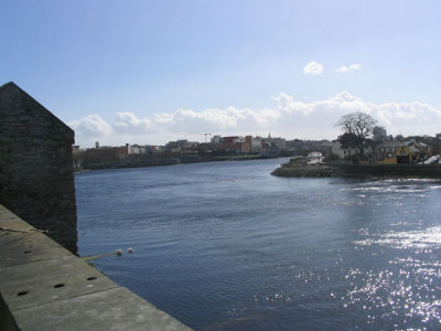 View from King Johns castle