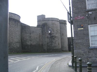 Castle view from outside