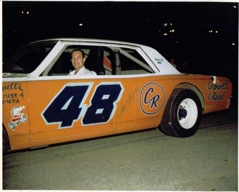 Freddy Fryar in the P B Crowell Racing 48