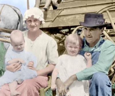 richard e jones family 1916
