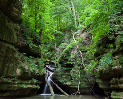 Kaskaskia Canyon Falls