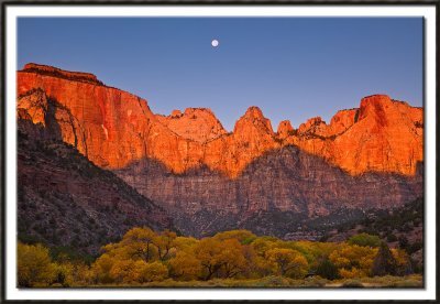 Moon and the Towers of the Virgin