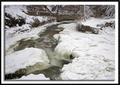 Ice Choked Minnehaha Creek