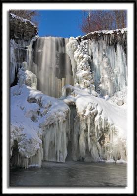 Minnehaha Falls After A March Snowstorm