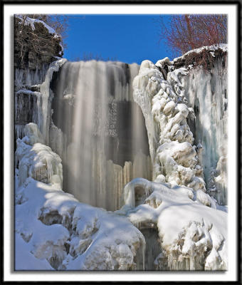 Wintry Minnehaha Falls