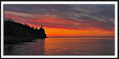 Split Rock Sunrise Pano