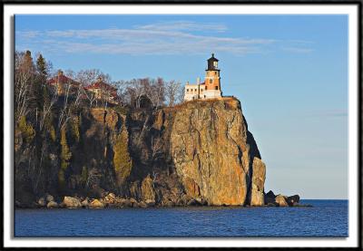 Golden Evening at Split Rock