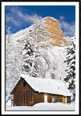 Snow Covered Cabin