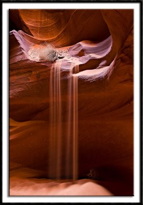 Antelope Canyon Sandfall