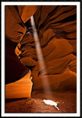 Light Beam At Upper Antelope Canyon