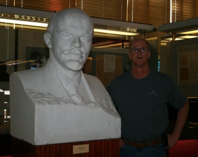 I think that this Lenin is better looking than me!