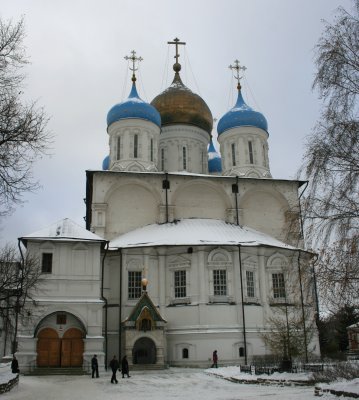 November  -Novospassky monastery