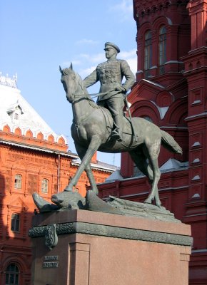 Monument to Zhukov