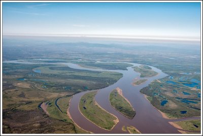 Yukon River -  near Stevens Village, Alaska...