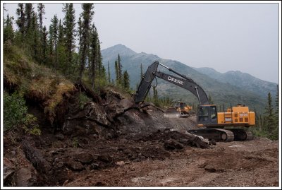 Greg & Ken, building road...