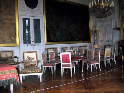 The Map Room where Napoleon III received guests