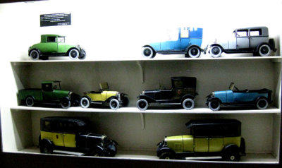 Models of early Citroen cars