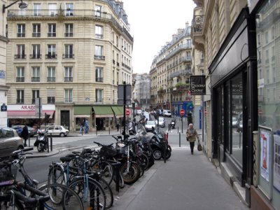 Rue Lacepede looking east