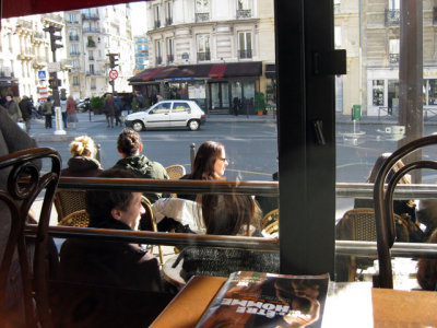 From a caf on rue Monge