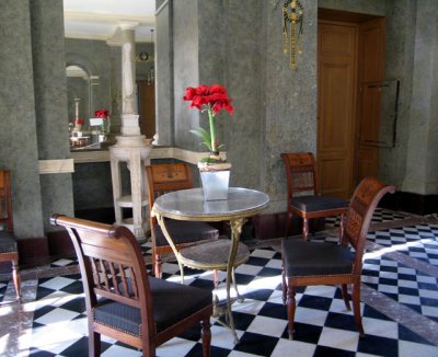 The foyer