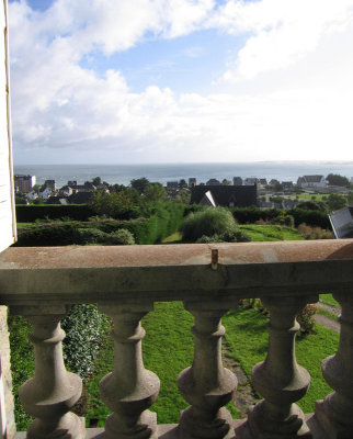 View of the sea from dining room