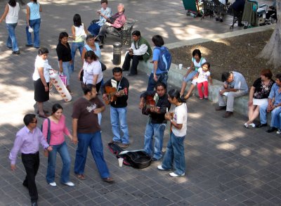 Activity in the zocalo