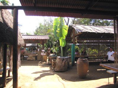 an outdoor restaurant