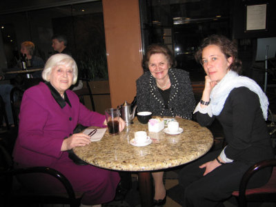 At Kellog Center with Ursula and Vera