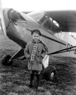 John Beside Airplane At Crumlin Airport In London Ontario ps.jpg