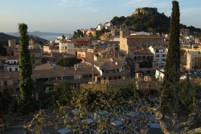 Begur postcard view