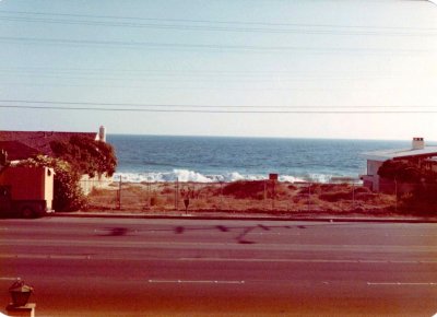 Malibu Beach - View from the Motel
