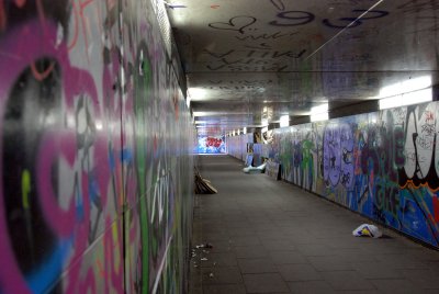 Paso subterraneo de Colón