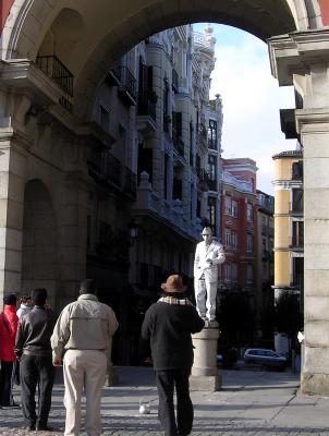 Mimo en la Plaza Mayor