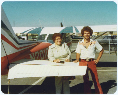 Truetone and mom with Cessna