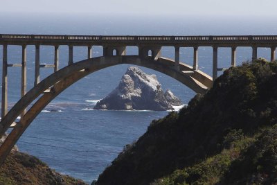 Bixby Bridge 30 mile south of Laguna on the Fabled highway 1