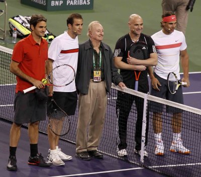 The Greatest with Roger, Pete, Rafa, and Andre