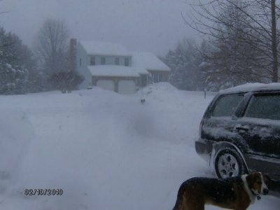 Cleared the driveway once already, and it was covered again in 10 minutes.